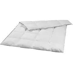 sleepling Federbettdecke Loft - Bettdecken aus 80% Federn und 20% Daunen, mit hochwertigem Mako-Batist-Bezug. Ideal für Allergiker und waschbar bis 60 Grad für einfache Pflege.
