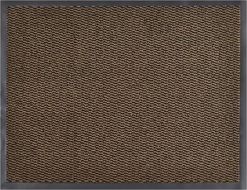 andiamo Fußmatte Easy - Schmutzfangmatte für den Hauseingang - flexibel einsetzbar als Türmatte innen, Fußabtreter im überdachten Außenbereich oder als Schuhmatte 40 x 60 cm Braun