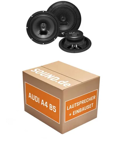 JUST SOUND best choice for caraudio Lautsprecher Boxen Heckablage Hifonics VX62 für Audi A4 B5 Limousine Auto-Lautsprecher (90 W, 16 cm)