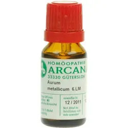 Aurum Metallicum LM 6 Dilution 10 ml