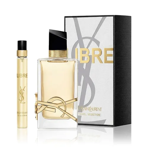 YSL Libre Geschenkset Edp Spray 90ml & 10ml - Parfüm-Geschenkset mit 90ml und 10ml des beliebten YSL Libre Duftes, ideal für besondere Anlässe oder als luxuriöses Geschenk.