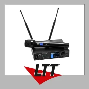 OMNITRONIC UHF-601 Funkmikrofon-System - Mikrofone mit True-Diversity-Technik für höchste Empfangsqualität, Auto-Scan und 7-Band-EQ, ideal für professionelle Anwendungen mit bis zu 60m Reichweite.