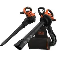 BEBLV300-QS Gartensauger/Laubbläser - Elektrischer Laubbläser mit 3000 W, 900 m³/h und 404 km/h für effiziente Gartenpflege, leicht und handlich mit nur 4.6 kg.