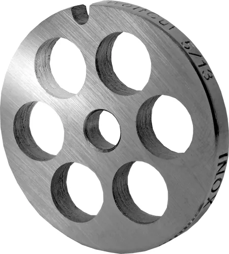 Fleischwolfscheibe, Lochscheibe aus Inox Stahl Größe 5 in 13,0 mm Bohrung von WOLFCUT