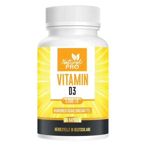 Natural Pro | Vitamin D3 5000 i.u. HOCHDOSIERT