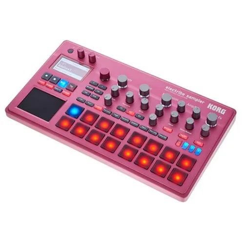 Korg Electribe2s-rd Synthesizer Sequenzer mit Kabel - Sampler & Sequenzer, vielseitiger Soundgenerator mit intuitivem Sequencer für kreative Musikproduktionen.