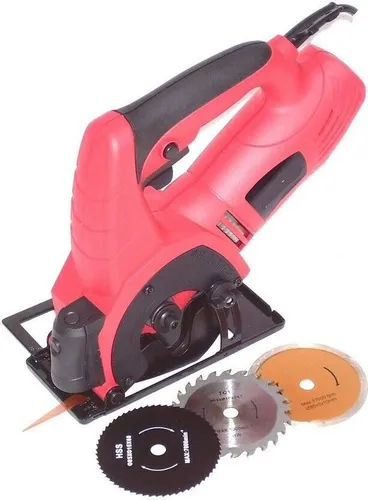 Mini Handkreissäge 55493 mit Laser und 600W Leistung