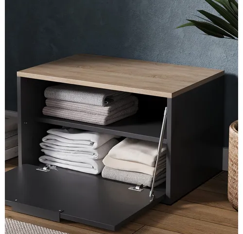 Vicco Highboard Betti, Anthrazit/Sonoma in braun von Vicco