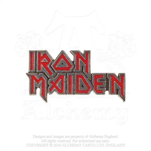 Iron Maiden - Logo - Pin von Rock Off