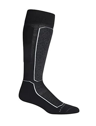 Icebreaker Merino Wmns Ski+ Light OTC/Black L - Strümpfe für Skifahrer: Diese Merinowoll-Socken bieten optimale Unterstützung und Komfort mit nahtlosem Zehenverschluss gegen Blasen. Ideal für Piste und Freizeit, langlebig und atmungsaktiv.