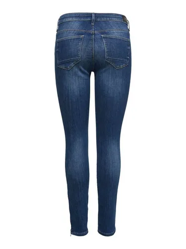 ONLY Damen Onlkendell Reg Ank Jns Cre178067 Noos Skinny Jeans - Jeans mit herausragendem Tragekomfort, klassischer 5-Pocket-Stil, schmalem Beinverlauf und mittlerer Leibhöhe für einen perfekten Look.