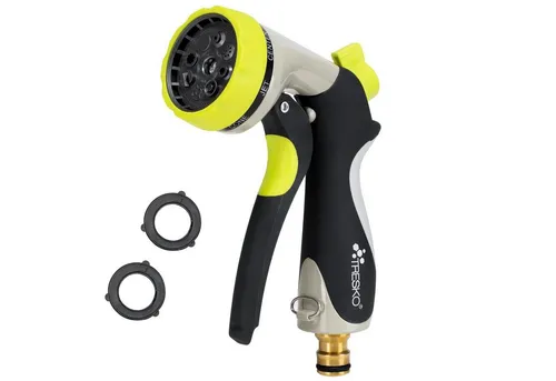 Produktbild TRESKO Gartenschlauch TRESKO Garten-Handbrause Gartenbrause Premium 10 Funktionen