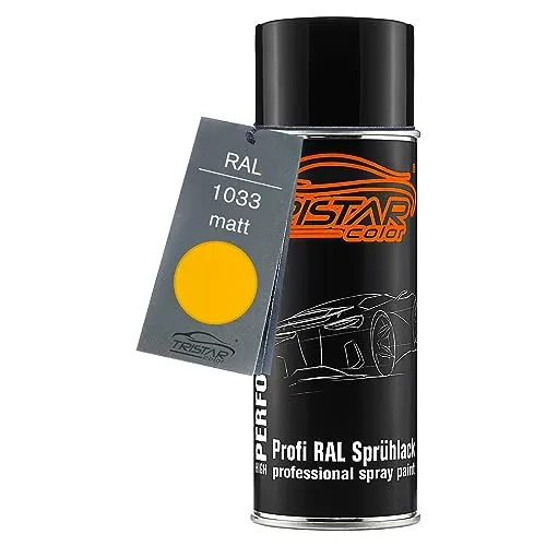 TRISTARcolor RAL 1033 Dahliengelb Spraydose 400 ml matt schnelltrocknend