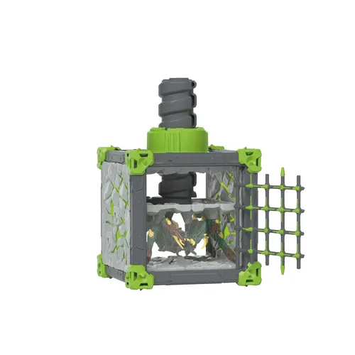 Schleich 42734 - Eldrador Creatures BattleCave Steinschläger - Schleich Spielzeugfigur für kreative Abenteuer, ideal zum Verteidigen von Weltenkristallen mit stapelbaren BattleCaves und starken Creatures.