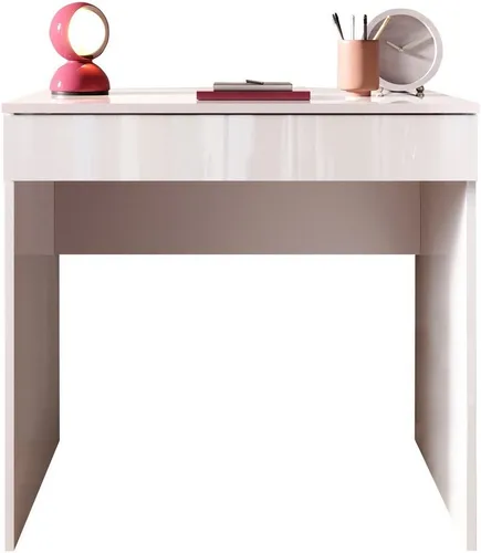 OTTO home Schreibtisch Basic, Computertisch mit Schublade und Glanz-Optik