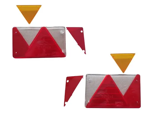 Aspöck Multipoint 4 Set - Ersatzglas rechts + links - Praktisches Set mit Ersatzgläsern für Aspöck Multipoint 4, sorgt für optimale Sichtbarkeit und Sicherheit im Straßenverkehr.