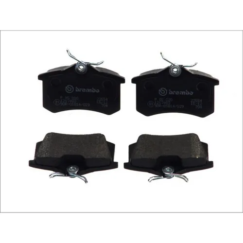 Bremsbelagsatz BREMBO P 85 020, Hinten [A] von Brembo