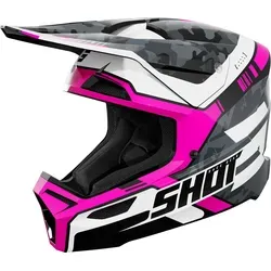 Shot Furious Flash Mips Motocross Helm, pink, Größe XL - Motocross Helm mit MIPS-Technologie für erhöhte Sicherheit. Die synthetisch verstärkte Schale und perfekte Passform bieten optimalen Komfort bei jedem Einsatz.
