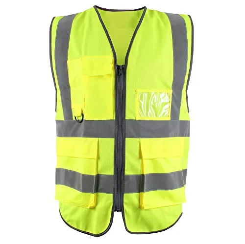 Blackrock Yellow Premium Warnwesten mit Taschen, ID-Tasche