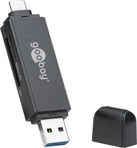 Goobay 2in1 Kartenlesegerät USB 3.0
