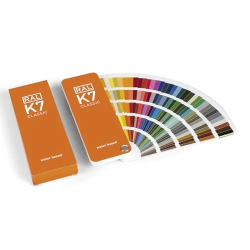RAL K7 Farbfächer mit 216 Farben, glänzend, 5 Sprachen von RAL