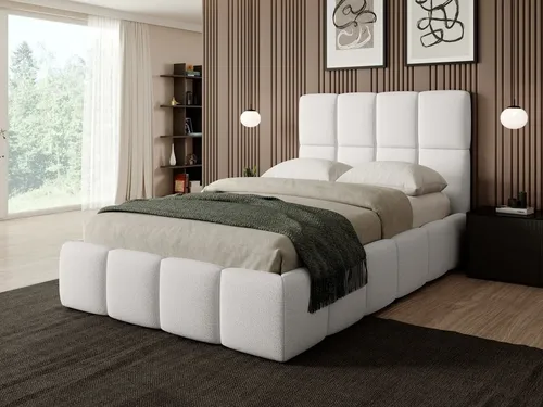 Beautysofa Polsterbett 140x200 cm - Beige, Textil, Modernes Design - Stilvolles Polsterbett mit integriertem Bettkasten für zusätzlichen Stauraum. Hochwertiger Raven-Polsterstoff und robuste Verarbeitung sorgen für Komfort und Langlebigkeit in Ihrem Schlafzimmer.