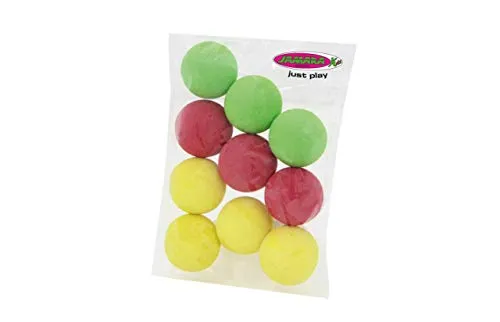 JAMARA 460314 Nachfüllpack 10 Softbälle – geeignet für Mc Fizz Fizzy Balls 460312/460313, Bunt