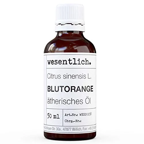 Blutorange 100% ätherisches Öl - wesentlich. aus der Glasflasche (50ml)