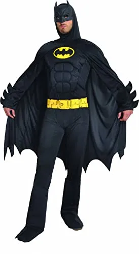 Ciao 11718.XL Batman Disguise, Men, Black, Size