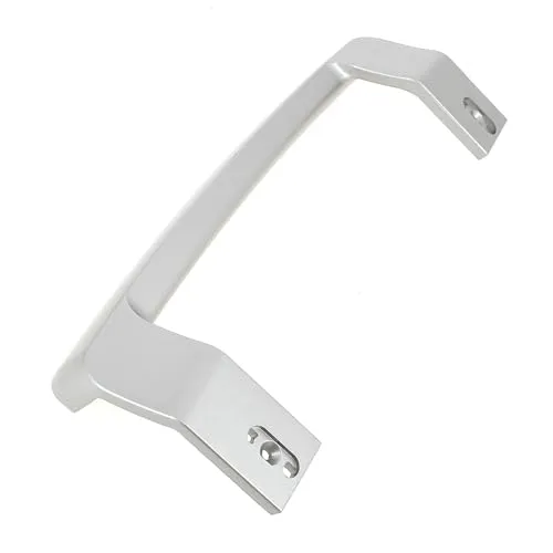 Beko Türgriff 4900061200 für Kühl- / Gefrierschrank, silberfarben - Kühlschranktürgriff, original Beko Ersatzteil, langlebig und perfekt passend für Ihr Gerät. Überprüfen Sie die Modelle für eine sichere Anwendung.