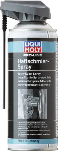 Liqui Moly Pro-Line Haftschmierspray 400ml - Hochwertiges Haftschmierspray für Kfz und Industrie, bietet optimalen Schutz und Langzeitwirkung unter extremen Bedingungen.