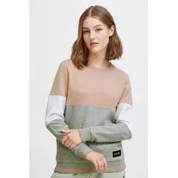 OXMO OXOmaya Damen Sweatshirt Pullover - Mahogany Rose - Stylisches Sweatshirt für Damen aus weicher Baumwollmischung, ideal für Alltag und Freizeit. Nachhaltig produziert und besonders bequem!