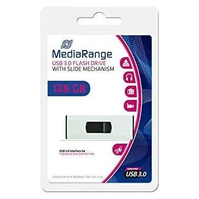 MediaRange MEMORY DRIVE FLASH USB3.2/128GB MR918 (128 GB, Micro USB-B, USB-A) (MR918)
