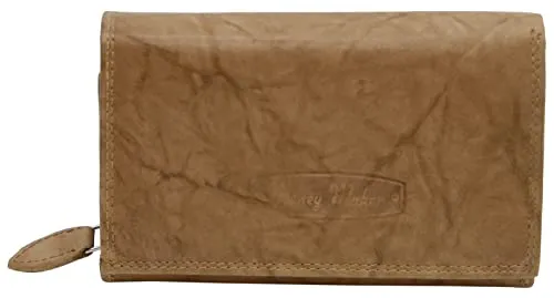 Money Maker Geldbörse - Großes Damen Leder Portemonnaie mit RFID Schutz - Echt-Leder Geldbörse für Damen mit RFID-Schutz, ideal für Sicherheit und Ordnung. Bietet Platz für 12 Karten, 3 Geldscheinfächer und kommt in einer eleganten Geschenkbox.
