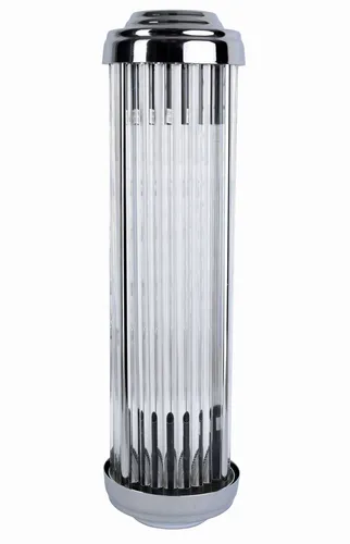 Produktbild Wandleuchte Art Deco Wandlampe Glasstäbe Chrom & Glas
