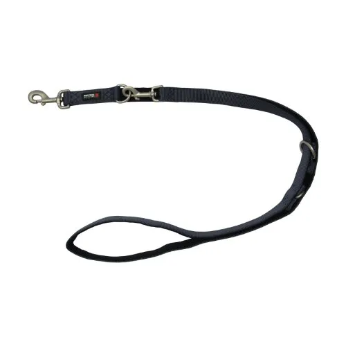 Wolters Hundeleine Professional Comfort Führleine - Hochwertige Hundeleine aus Nylon und Neopren, 3-fach verstellbar für optimalen Komfort beim Hundetraining. Ideal für aktive Hunde und lange Spaziergänge.