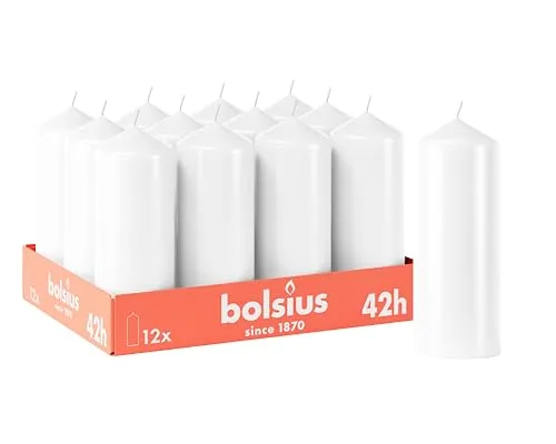 Bolsius Glatte Stumpenkerzen von Bolsius