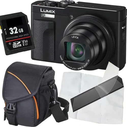 Panasonic DC-TZ99 Schwarz Digitalkamera Set von Panasonic