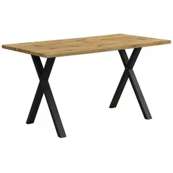 Esstisch in Marmoroptik Weiß, 140x80 cm - Modernes Design für 4 Personen - Esstisch in Marmoroptik Weiß, ideal für 4 Personen. Mit kratzfester und pflegeleichter Oberfläche, perfekt für gesellige Mahlzeiten. Metallgestell sorgt für Stabilität.