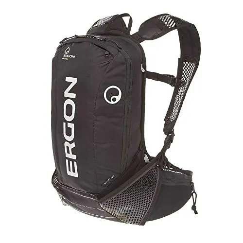 ERGON Rucksack BX2 EVO Black - Fahrrad Rucksack BX2 EVO in Schwarz, ideal für lange Touren mit ergonomischem Design und viel Stauraum.