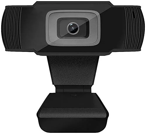Somikon PC Webcam: Full-HD-USB-Webcam mit 5 MP, Autofokus und Dual-Stereo-Mikrofon (USB Cam, Kamera für Laptop, Halterung)