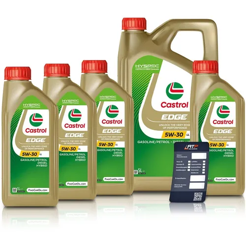 CASTROL 9 L EDGE 5W-30 LL MOTORÖL FÜR ACEA C3 API SQ BMW MB OPEL VW RENAULT #