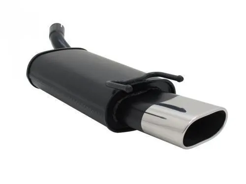 NOVUS SPORTAUSPUFF OPEL CORSA B - Schalldämpfer aus robustem Stahl mit edlem Edelstahl-Endrohr für verbesserten Sound und Leistung Ihres Fahrzeugs.