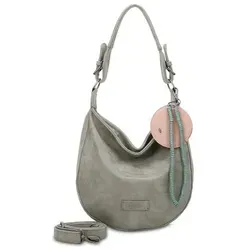 Fritzi Aus Preußen Schultertasche Fritzi Hobo Vintage - 2-tlg. Set - Schultertasche in Rock-Optik, aus hochwertigem Polyurethan, mit abnehmbarem und verstellbarem Schulterriemen, ideal für stilvolle Auftritte.