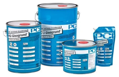 PCI Gisogrund® 20 l - Hochleistungsgrundierung - Bauchemie: Ideal für optimale Haftung und Untergrundvorbereitung bei Renovierungen und Neubauten.