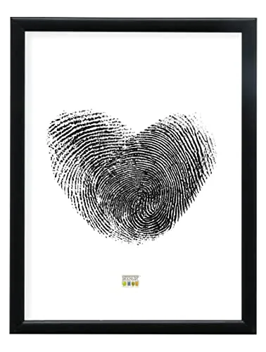 Deknudt Frames Bilderrahmen Größe (Bild): 50 cm H x 40 cm B, Farbe: SchBarz