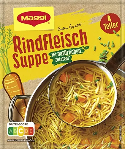 Maggi Guten Appetit Rindfleisch Suppe 85g von Maggi