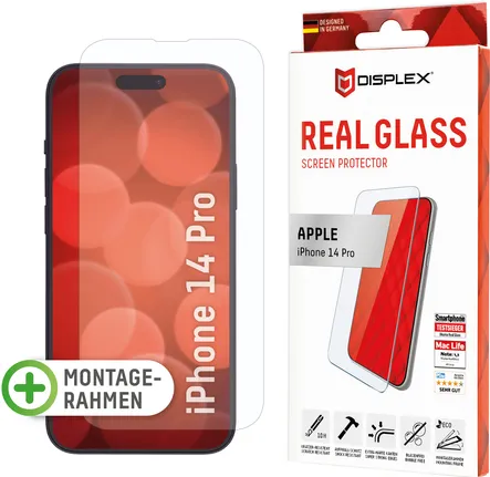 Displex 1699 - Apple - iPhone 14 pro - Schmutzabweisend - Schlagfest - Kratzresistent - Schockresistent - Transparent - 1 Stück(e) (01699)