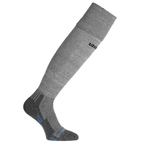 Uhlsport Herren Stutzenstrumpf Team Pro Player, dark grey melange/schwarz, 41-44, 100369119