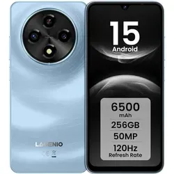 LAGENIO A12 Pro Smartphone – Hellblau, 24GB RAM, 256GB Speicher